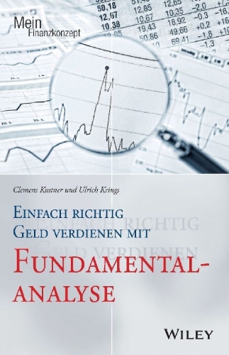 Buchcover und Innenansicht für das Buch: Einfach richtig Geld verdienen mit Fundamentalanalyse