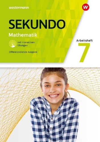 Buchcover und Innenansicht für das Buch: Sekundo 7. Arbeitsheft mit  interaktiven Übungen. Allgemeine Ausgabe