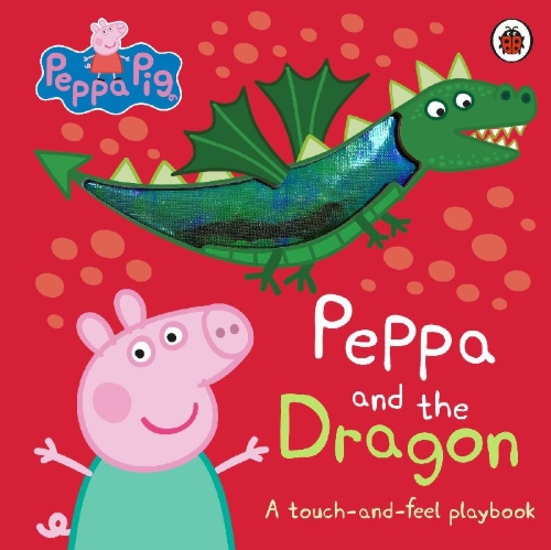 Buchcover und Innenansicht für das Buch: Peppa Pig: Peppa and the Dragon