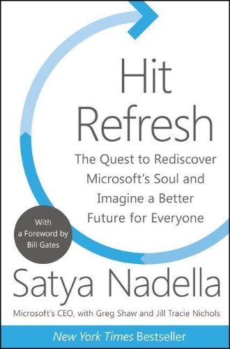 Buchcover und Innenansicht für das Buch: Hit Refresh