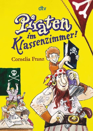 Buchcover und Innenansicht für das Buch: Piraten im Klassenzimmer!
