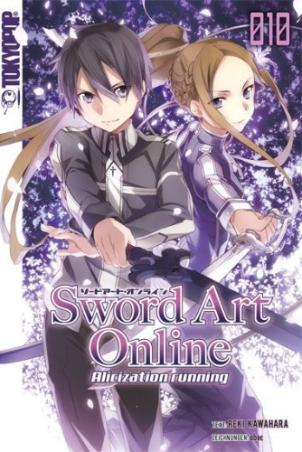 Buchcover und Innenansicht für das Buch: Sword Art Online - Novel 10