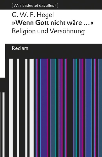 Buchcover und Innenansicht für das Buch: "Wenn Gott nicht wäre ...". Religion und Versöhnung