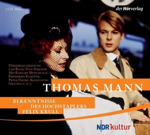 Buchcover und Innenansicht für das Buch: Bekenntnisse des Hochstaplers Felix Krull