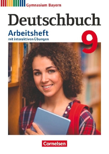 Buchcover und Innenansicht für das Buch: Deutschbuch Gymnasium 9. Jahrgangsstufe - Bayern - Arbeitsheft mit interaktiven Übungen online
