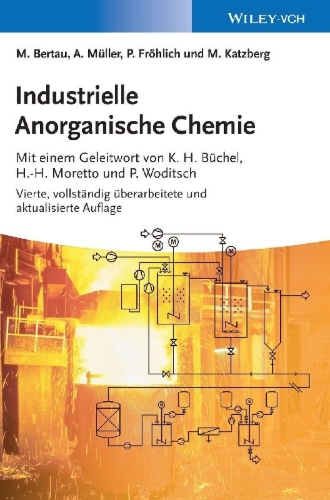 Buchcover und Innenansicht für das Buch: Industrielle Anorganische Chemie