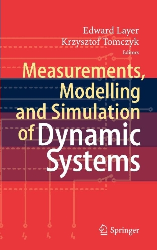 Buchcover und Innenansicht für das Buch: Measurements, Modelling and Simulation of  Dynamic Systems