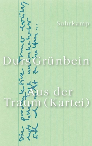 Buchcover und Innenansicht für das Buch: Aus der Traum (Kartei)