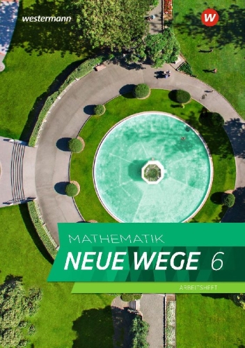 Buchcover und Innenansicht für das Buch: Mathematik Neue Wege SI 6. Arbeitsheft mit Lösungen. Für Hamburg
