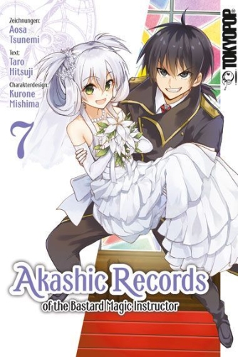 Buchcover und Innenansicht für das Buch: Akashic Records of the Bastard Magic Instructor 07