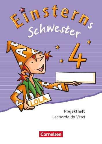 Buchcover und Innenansicht für das Buch: Einsterns Schwester 4. Schuljahr - Sprache und Lesen - Ausgabe 2015 - Projektheft -  Verbrauchsmaterial