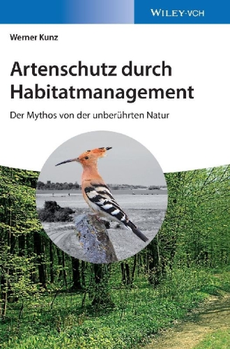 Buchcover und Innenansicht für das Buch: Artenschutz durch Habitatmanagement