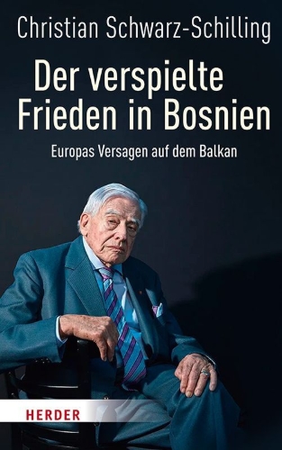 Buchcover und Innenansicht für das Buch: Der verspielte Frieden in Bosnien