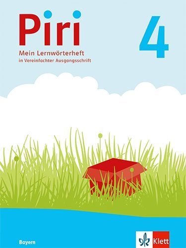 Buchcover und Innenansicht für das Buch: Piri 4. Arbeitsheft in Vereinfachter Ausgangsschrift. Ausgabe Bayern