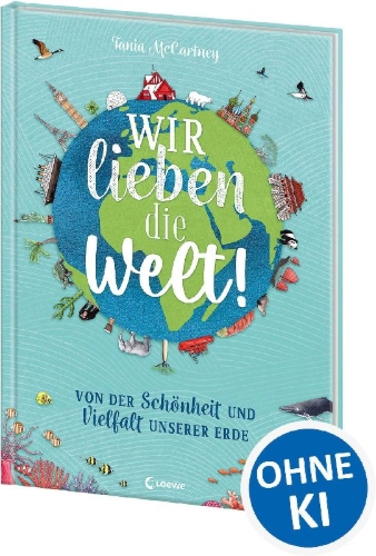 Buchcover und Innenansicht für das Buch: I Heart The World