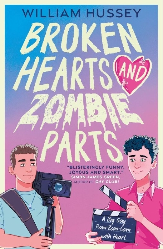 Buchcover und Innenansicht für das Buch: Broken Hearts & Zombie Parts