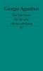 Buchcover und Innenansicht für das Buch: Il sacramento del linguaggio