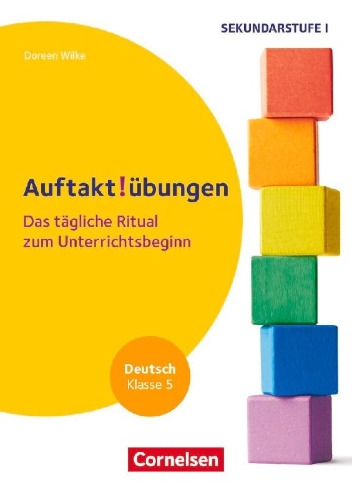 Buchcover und Innenansicht für das Buch: Auftaktübungen - Sekundarstufe - Klasse 5. Deutsch