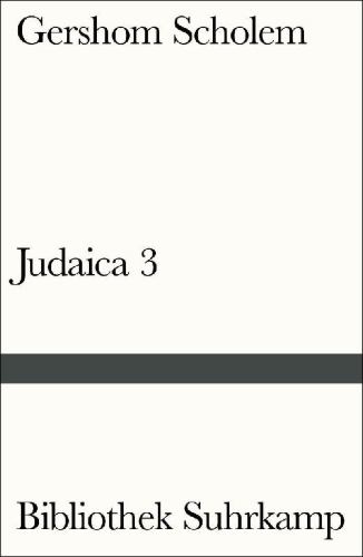 Buchcover und Innenansicht für das Buch: Judaica III