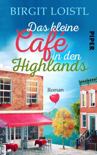 Buchcover und Innenansicht für das Buch: Das kleine Cafe in den Highlands