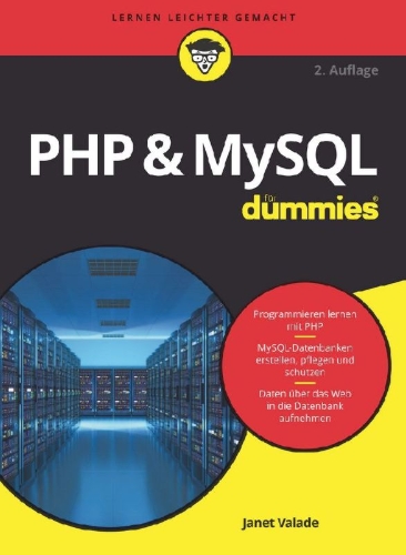Buchcover und Innenansicht für das Buch: PHP & MySQL für Dummies