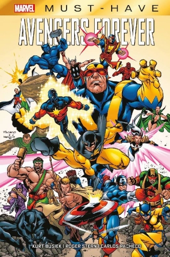 Buchcover und Innenansicht für das Buch: Avengers Forever (1998) #1-#12