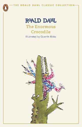 Buchcover und Innenansicht für das Buch: The Enormous Crocodile