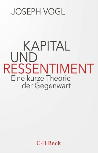 Buchcover und Innenansicht für das Buch: Kapital und Ressentiment