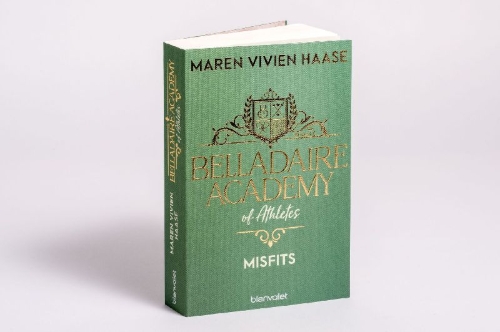 Buchcover und Innenansicht für das Buch: Belladaire Academy of Athletes - Misfits