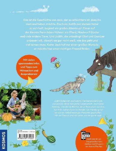 Buchcover und Innenansicht für das Buch: Judiths kleine Farm
