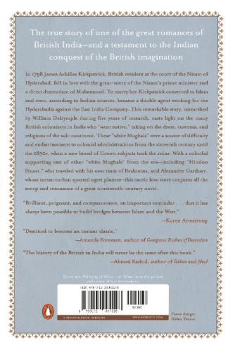 Buchcover und Innenansicht für das Buch: White Mughals