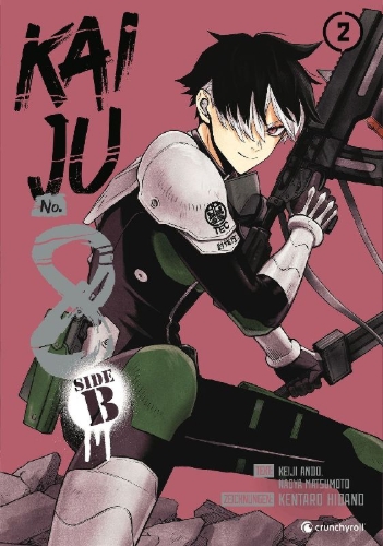 Buchcover und Innenansicht für das Buch: Kaiju No. 8 side B - Band 2 (Finale)
