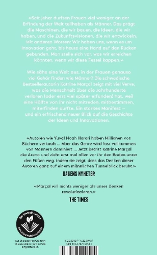Buchcover und Innenansicht für das Buch: Att uppfinna världen. Hur historiens största feltänk satte käppar i hjulet