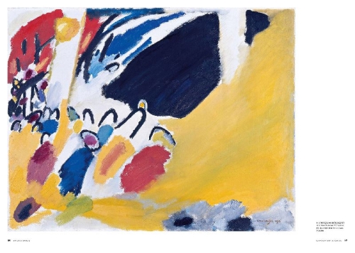 Buchcover und Innenansicht für das Buch: Kandinsky