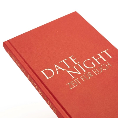 Buchcover und Innenansicht für das Buch: Date Night - Zeit für euch