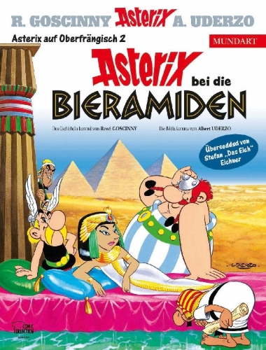 Buchcover und Innenansicht für das Buch: Astérix et Cleopatre 06  (Asterix und Kleopatra 02)
