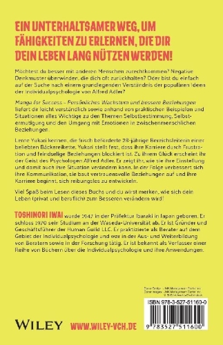 Buchcover und Innenansicht für das Buch: Manga for Success - Persönliches Wachstum und bessere Beziehungen