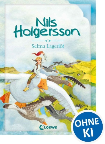 Buchcover und Innenansicht für das Buch: Nils Holgersson