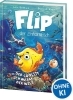 Buchcover und Innenansicht für das Buch: Flip, der Einhornfisch (Band 1) - Der coolste Schwarm der Welt