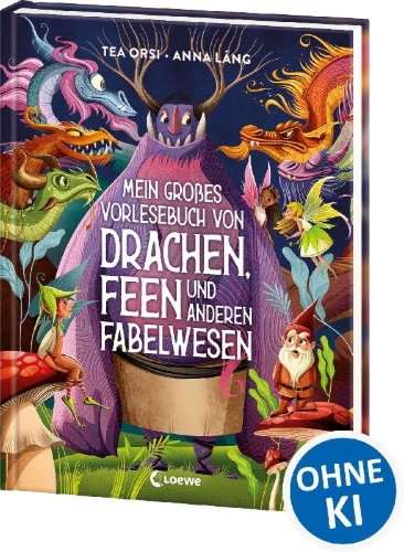 Buchcover und Innenansicht für das Buch: The Great Book of Dragon Legends & The Great Book of Forest Creatures
