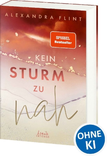 Buchcover und Innenansicht für das Buch: Kein Sturm zu nah (Tales of Sylt, Band 2)
