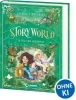 Buchcover und Innenansicht für das Buch: StoryWorld (Band 2) - Im Wald der Silberwölfe