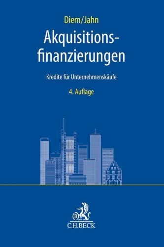 Buchcover und Innenansicht für das Buch: Akquisitionsfinanzierungen