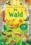 Buchcover und Innenansicht für das Buch: Mein Immer-wieder-Stickerbuch: Im Wald