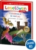 Buchcover und Innenansicht für das Buch: Leselöwen 1. Klasse - Fledermaus im Anflug (Großbuchstabenausgabe)