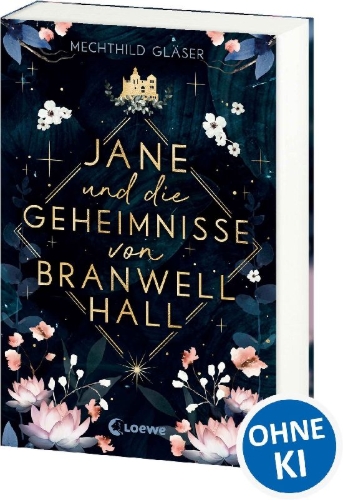 Buchcover und Innenansicht für das Buch: Jane und die Geheimnisse von Branwell Hall