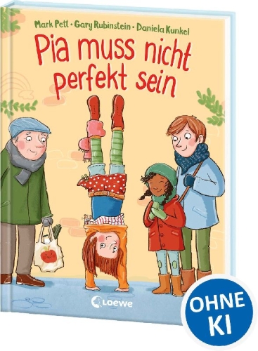 Buchcover und Innenansicht für das Buch: The Girl who never made mistakes