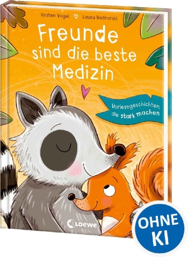 Buchcover und Innenansicht für das Buch: Freunde sind die beste Medizin
