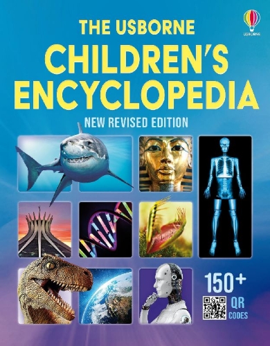 Buchcover und Innenansicht für das Buch: The Usborne Children's Encyclopedia