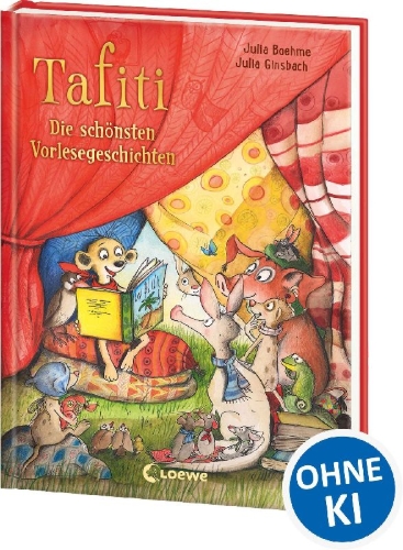 Buchcover und Innenansicht für das Buch: Tafiti - Die schönsten Vorlesegeschichten